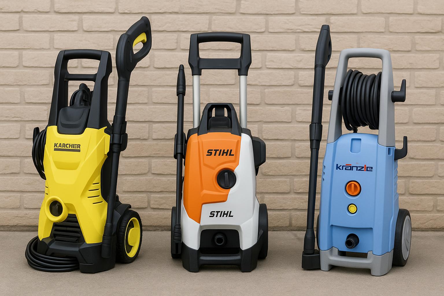 Bekannte Hersteller von Hochdruckreinigern in Deutschland: Markenübersicht, deutsche Produzenten und Herstellerlinks