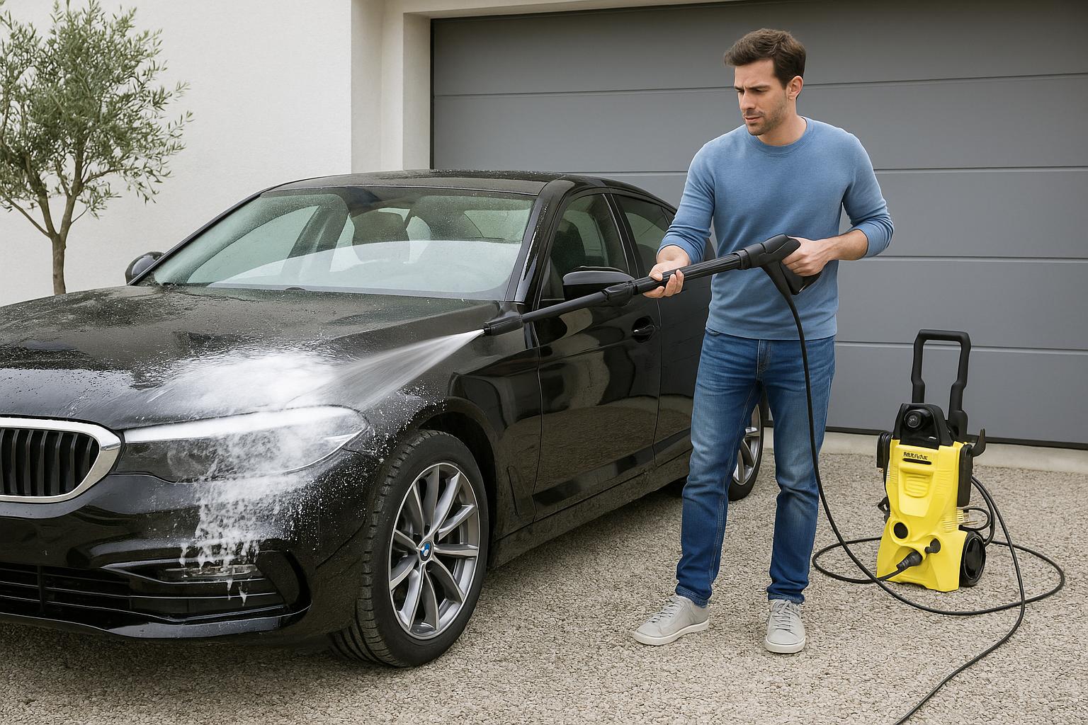 Kärcher Hochdruckreiniger fürs Auto: Lackschonende Fahrzeugwäsche Schritt für Schritt