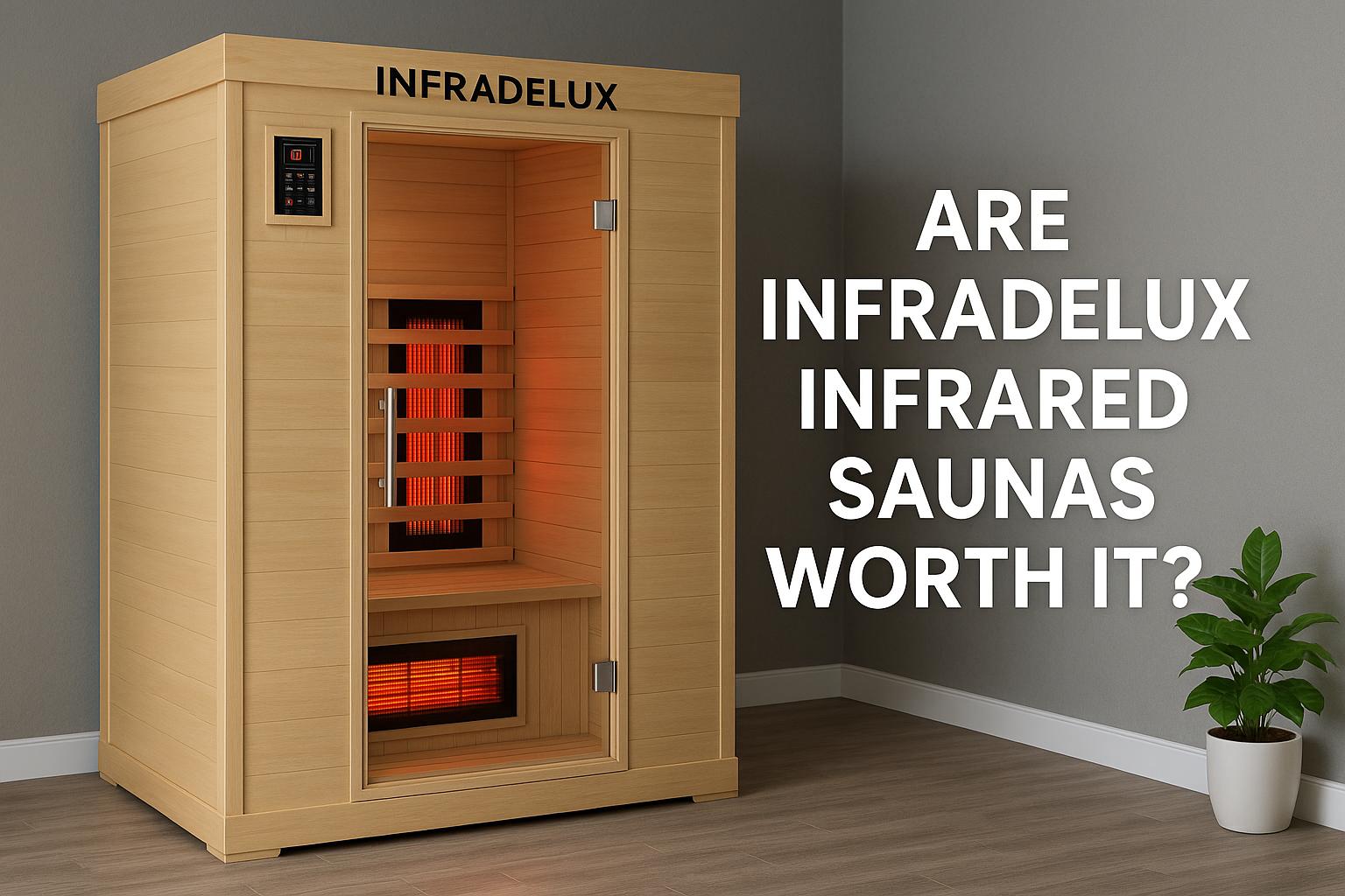 Are INFRADELUX Infrared Saunas Worth It? A Real Look at Heating, Comfort, and Build Quality