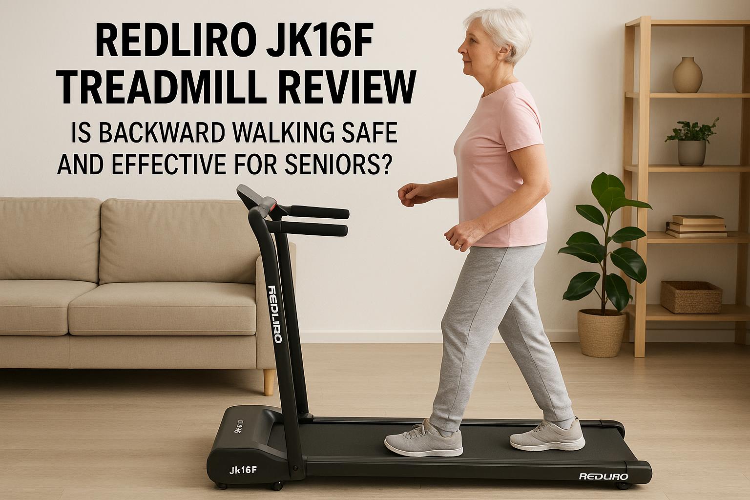 Redliro JK16F Treadmill Review: Is Backward Walking Safe and Effective for Seniors?