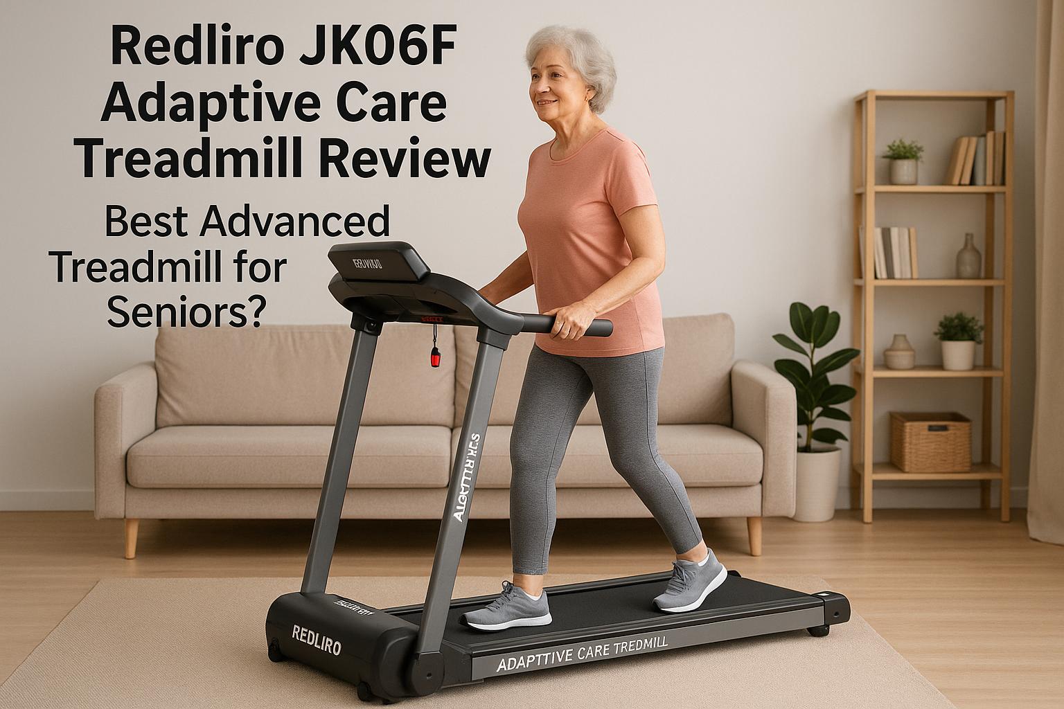 Redliro JK06F Adaptive Care Treadmill Review: Best Advanced Treadmill for Seniors?