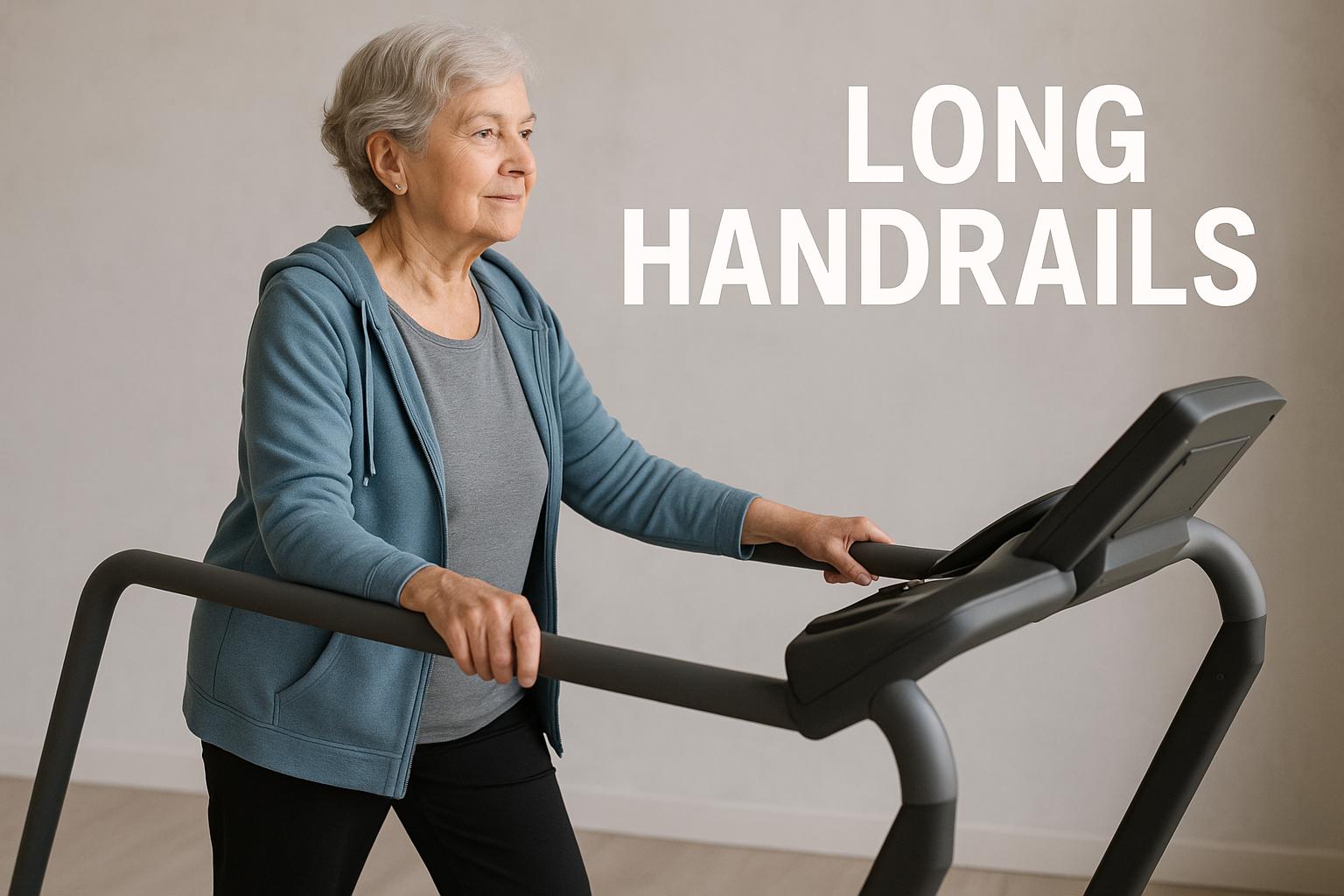 Why Long Handrails Make a Better Treadmill for Senior Balance and Stability
