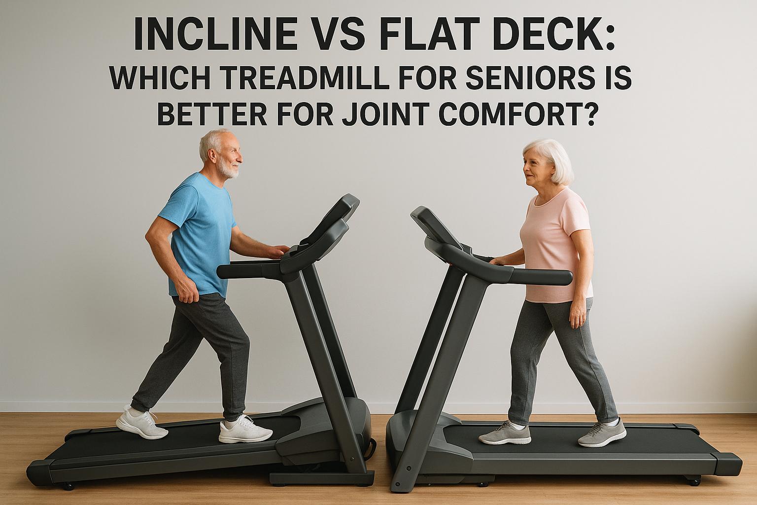 Incline vs Flat Deck: Which Treadmill for Seniors Is Better for Joint Comfort?