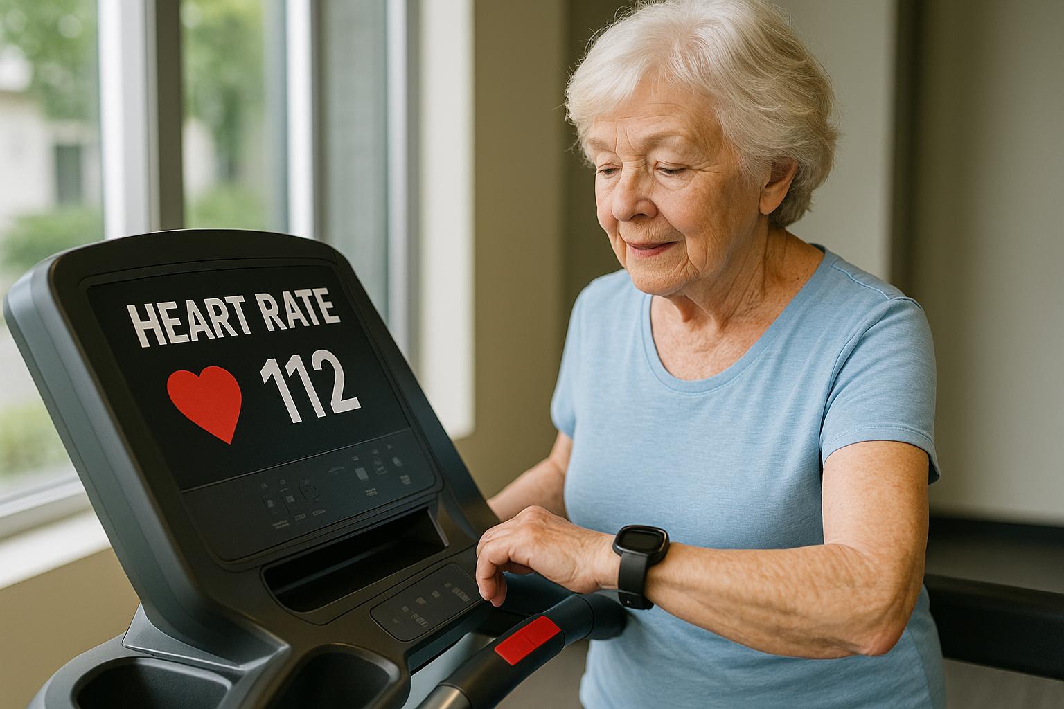 How Heart Rate Monitoring Helps Seniors Exercise More Safely on a Treadmill