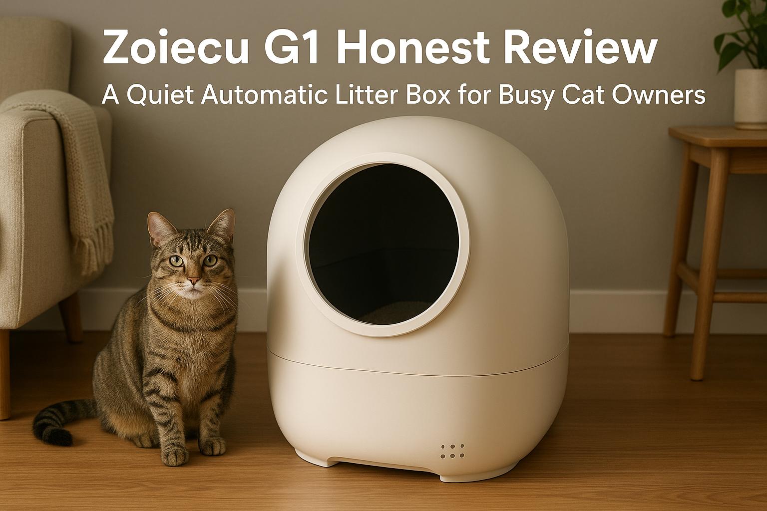 Zoiecu G1 Honest Review: A Quiet Automatic Litterbox for Busy Cat Owners