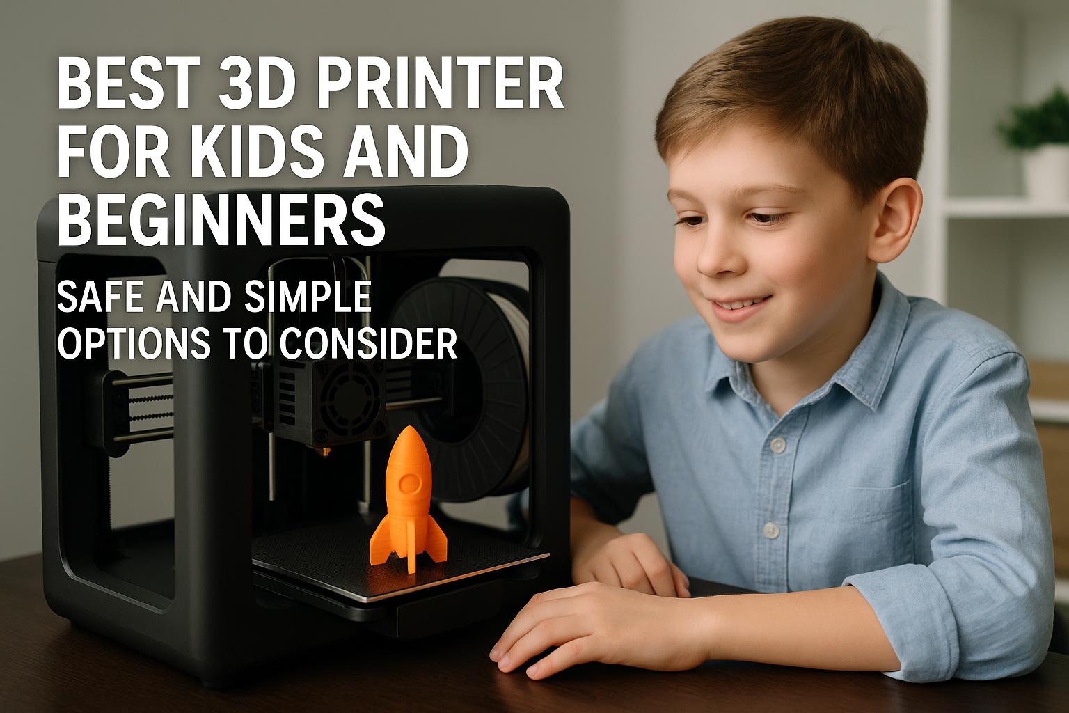Best 3D Printer for Kids and Beginners: Safe, Simple Options to Consider