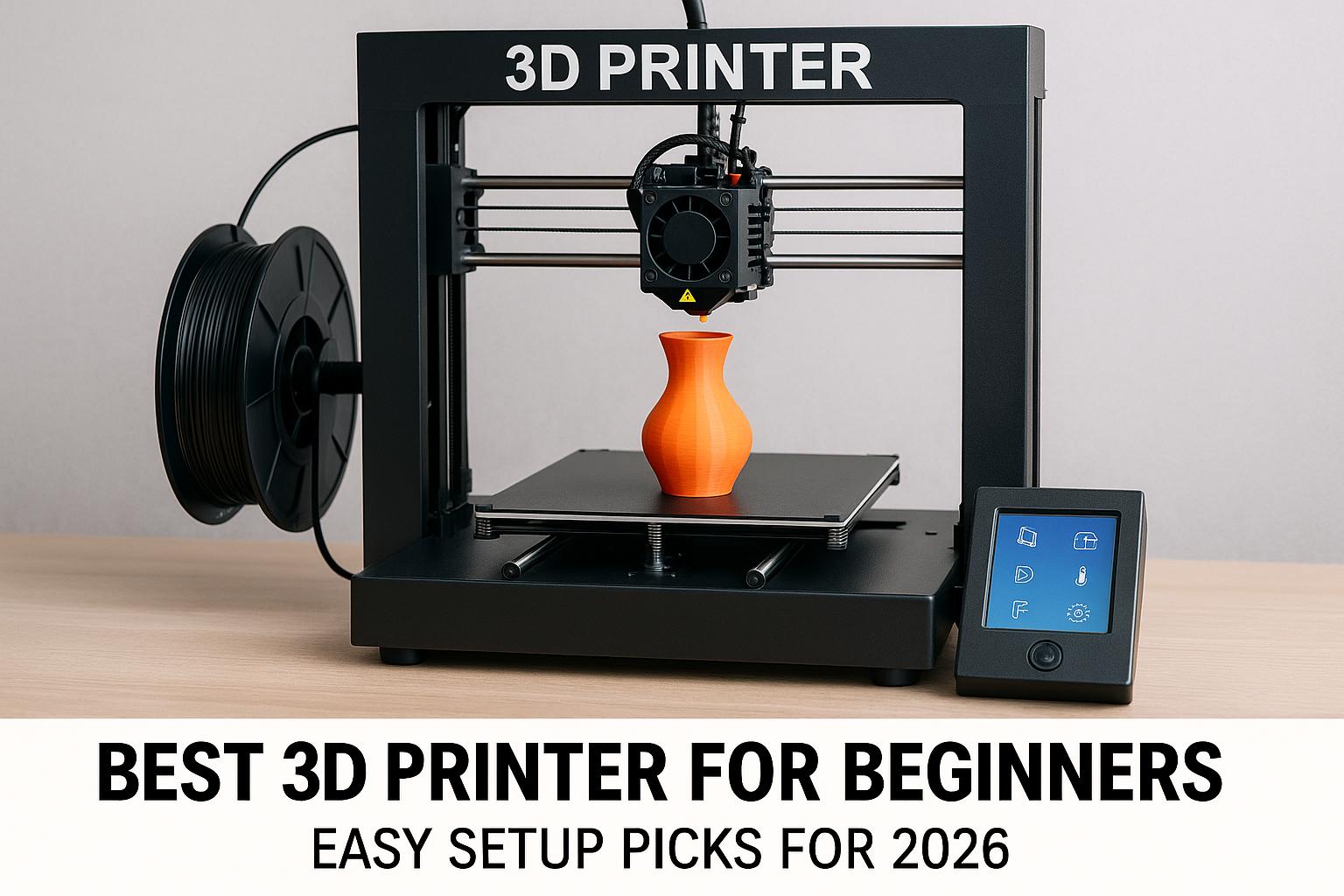 Best 3D Printer for Beginners That Just Works: Easy Setup Picks for 2026