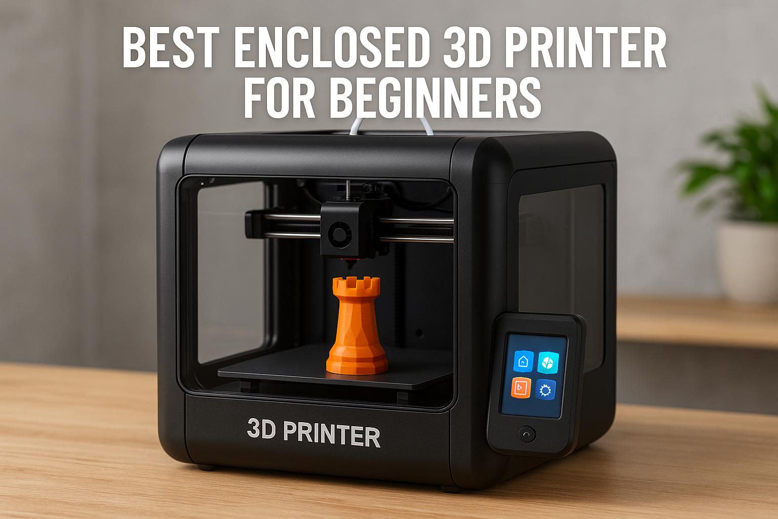 Best Enclosed 3D Printer for Beginners in 2026: Practical Picks for Quiet, Safer, Easy Printing