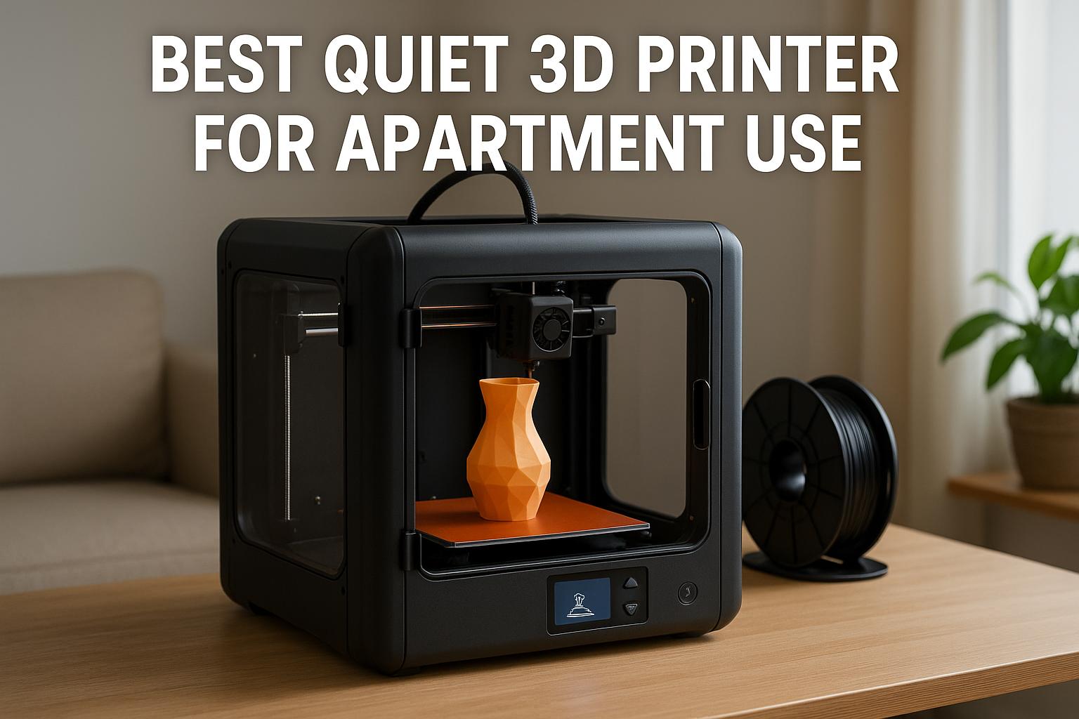 Best Quiet 3D Printer for Apartment Use: Low-Noise Picks for Small Spaces
