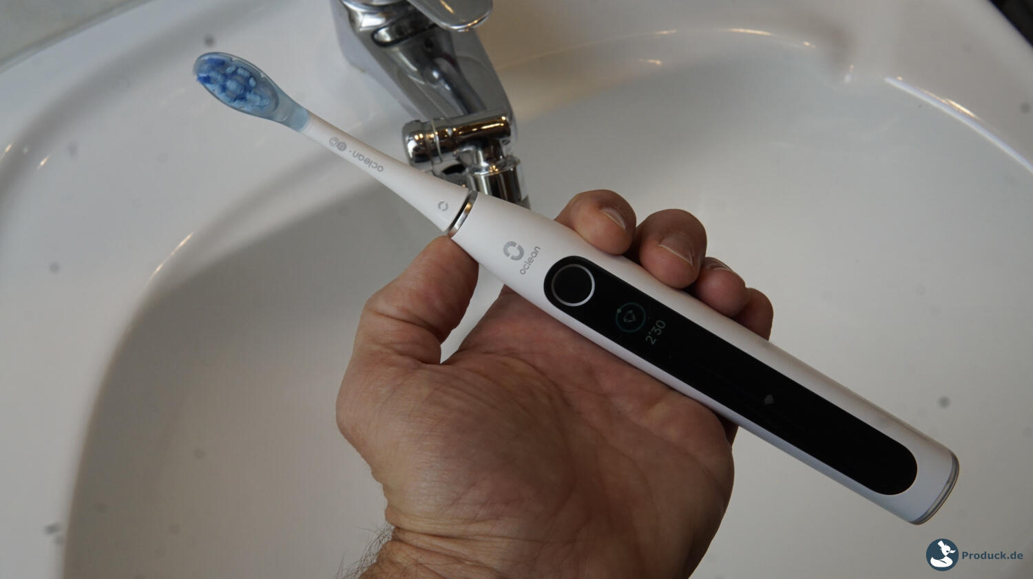 Oclean X Pro 20 S: smarte Schallzahnbürste mit Farbdisplay